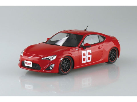 Aoshima MF Ghost Toyota 86 ZN6 Odawara Pikes Peak 1/24 modelis (06782)