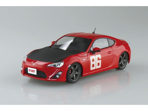 Aoshima MF Ghost Toyota 86 ZN6 Katagiri Kanata Manazuru 1/24 surenkamas modelis
