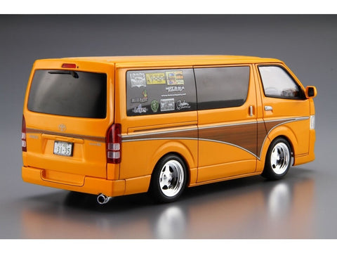 Aoshima Toyota Hiace 2012 TRH200V 1/24 plastikinis surenkamas modelis