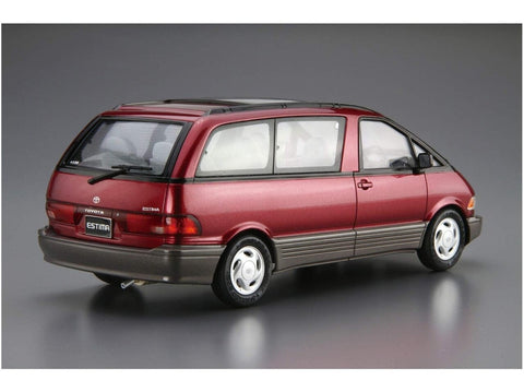 Aoshima Toyota Estima TCR11W 1990 1/24 plastikinis surenkamas rinkinys
