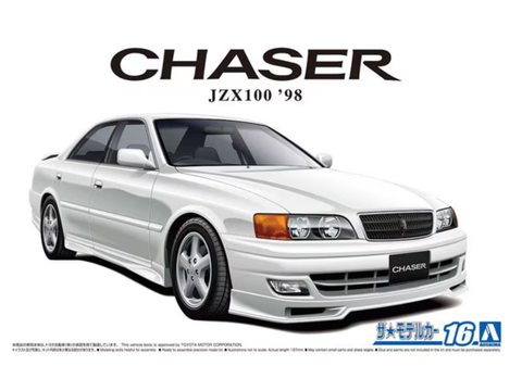 Aoshima Toyota Chaser JZX100 Tourer V ’98 1/24 plastikinis modelis