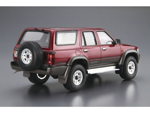 Aoshima Toyota Hilux Surf VZN130G SSR-X Wide Body 1991 1/24 surinkimo rinkinys