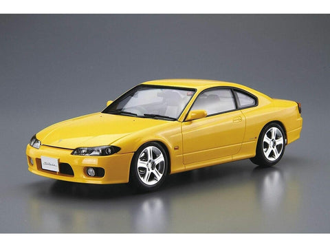 Aoshima Nissan S15 Silvia Spec.R '99 1:24 plastikinis surinkimo rinkinys
