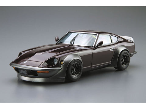 Aoshima Nissan Fairlady Z S30 Aero Custom 1975 1/24 modelis