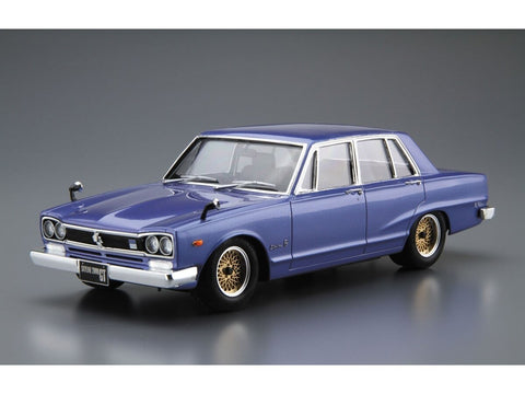 Aoshima Nissan Skyline 2000GT GC10 (1971) 1/24 plastikinis modelis