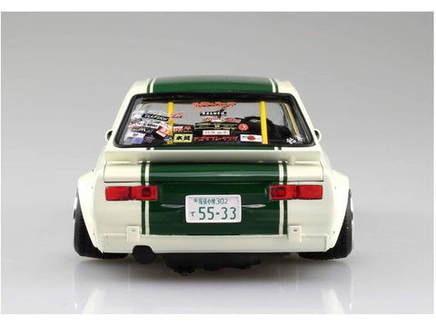 Aoshima Nissan Skyline LB-Works Charasuka 2 durų 1/24 surenkamas modelis 05757