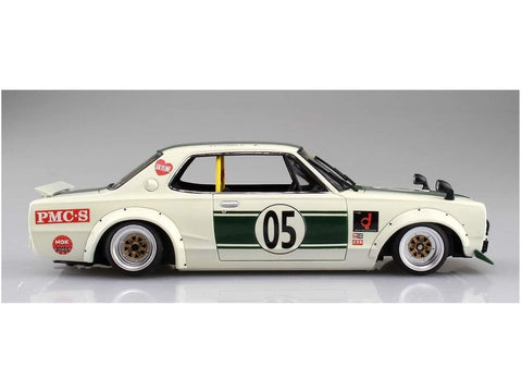 Aoshima Nissan Skyline LB-Works Charasuka 2 durų 1/24 surenkamas modelis 05757