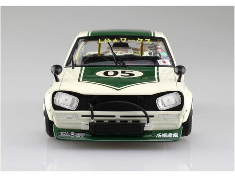 Aoshima Nissan Skyline LB-Works Charasuka 2 durų 1/24 surenkamas modelis 05757