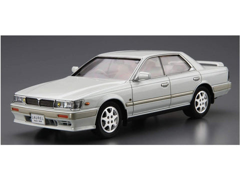 Aoshima Nissan Laurel HC33 Medalist Club L 1991, 1/24 surenkamas modelis