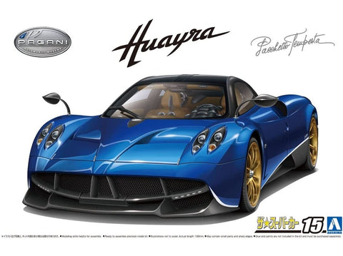 Aoshima Pagani Huayra Pachetto Tempesta 1/24 plastikinis modelis