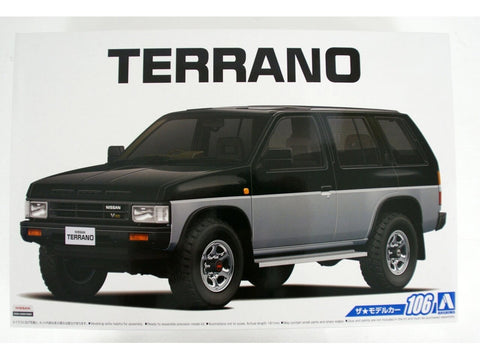Aoshima Nissan Terrano D21 V6 3000 R3M 1991 1/24 plastikinis modelis