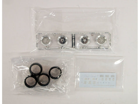 Aoshima MK-I (5H) 14'' ratlankių rinkinys 1/24, 05438