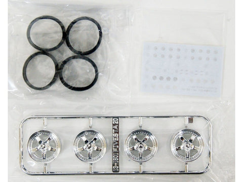 Aoshima K-Break Hybreed Fivesta 20" ratlankių komplektas 1/24 (06113)