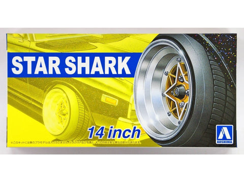 Aoshima Star Shark 14" ratlankių komplektas 1/24 (05258)