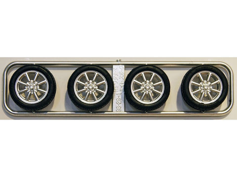 Aoshima RS Watanabe 8 Spoke 17" ratų komplektas 1/24 (05243)