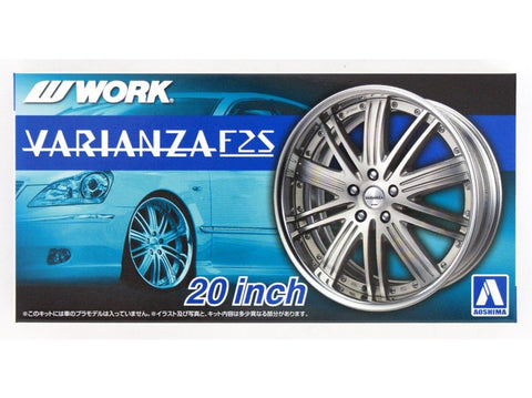 Aoshima Work Varianza F2S 20" ratų komplektas 1/24 (05383)