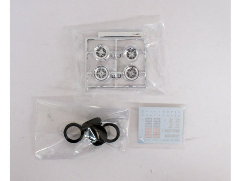 Aoshima Super-Shark Short-Rim 14" ratlankių rinkinys 1/24 (05548)