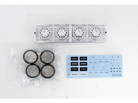 Aoshima Club Linea L566 20" ratlankių rinkinys 1/24 (05385)