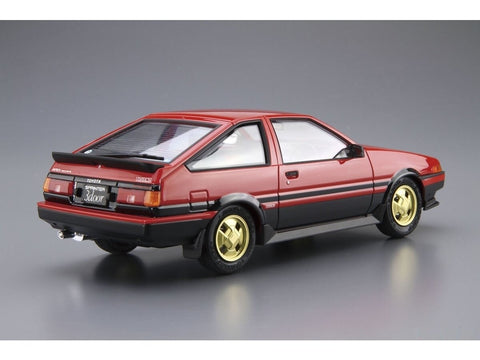Aoshima Toyota AE86 Sprinter Trueno GT-APEX 1984 1/24 plastikinis rinkinys