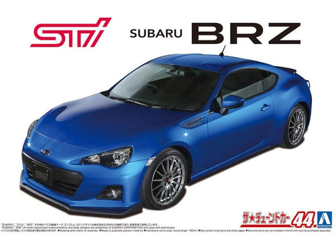 Aoshima Subaru BRZ STI ZC6 2012 1/24 surenkamas plastikinis modelio rinkinys