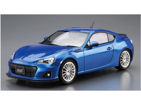 Aoshima Subaru BRZ STI ZC6 2012 1/24 surenkamas plastikinis modelio rinkinys