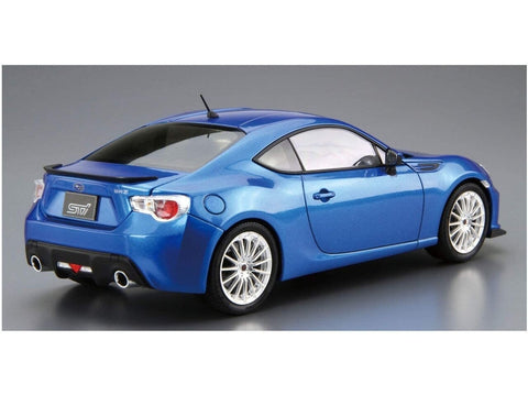 Aoshima Subaru BRZ STI ZC6 2012 1/24 surenkamas plastikinis modelio rinkinys