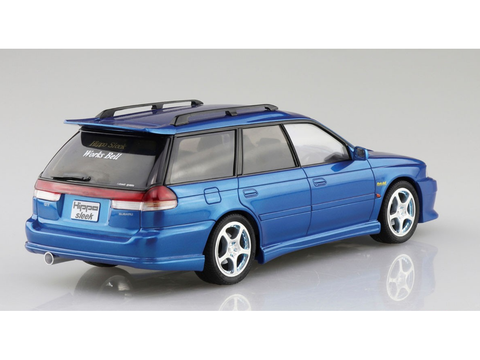 Aoshima Subaru Legacy Touring Wagon Hippo Sleek 1/24 plastikinis modelis