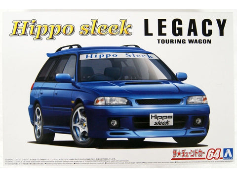 Aoshima Subaru Legacy Touring Wagon Hippo Sleek 1/24 plastikinis modelis
