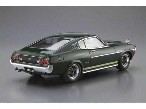 Aoshima Toyota Celica 2000GT RA35 1977 1/24 plastikinis surinkimo rinkinys
