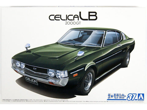 Aoshima Toyota Celica 2000GT RA35 1977 1/24 plastikinis surinkimo rinkinys