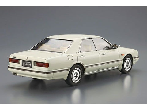Aoshima Nissan Cima Y31 Type II Limited 1990 1/24 surinkimo modelis