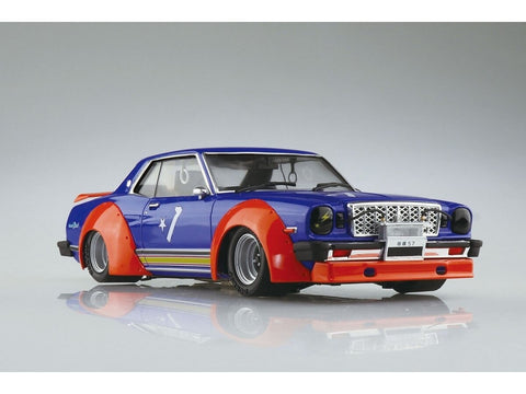 Aoshima Toyota Mark II Works Grande 1/24 surenkamas plastikinis modelis 06652