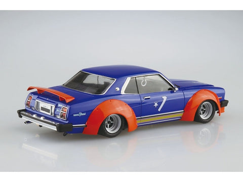 Aoshima Toyota Mark II Works Grande 1/24 surenkamas plastikinis modelis 06652