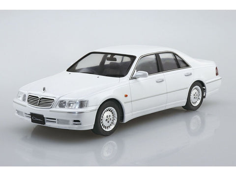Aoshima Nissan Cima Y33 1996 1/24 surenkamas plastikinis modelis