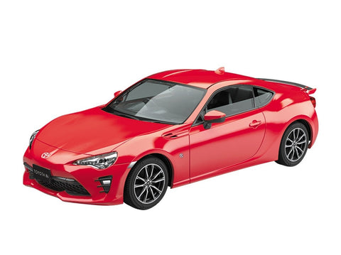 Aoshima Toyota 86 Snap Kit 1/32 – ryškiai raudona, plastikinis modelis
