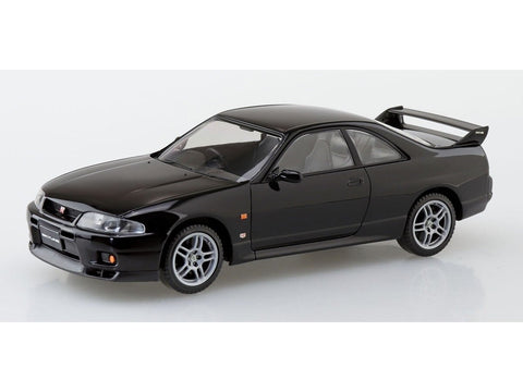 Aoshima Snap Kit Nissan R33 Skyline GT-R, juodas 1/32 (06455)