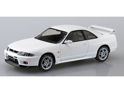 Aoshima Snap Kit Nissan Skyline GT-R R33, 1/32, balta (06456)