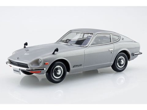 Aoshima Snap Kit Nissan Fairlady Z S30 1/32 sidabrinis modelis (06258)