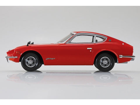 Aoshima Nissan Fairlady Z S30, raudonas, 1/32 Snap Kit (06256)