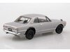 Aoshima Nissan Skyline 2000GT-R sidabrinis 1/32 plastikinis surinkimo rinkinys