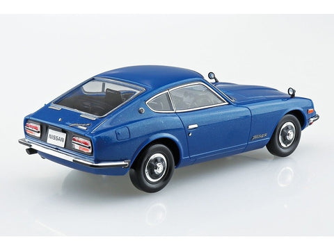 Aoshima Snap Kit Nissan S30 Fairlady Z, 1/32, mėlynas metalikas