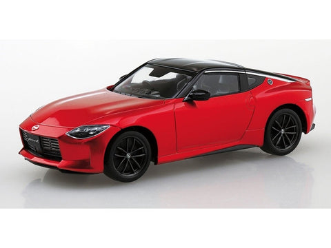 Aoshima Snap Kit Nissan Fairlady Z RZ34 1/32, karmino raudona