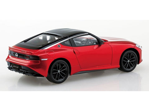 Aoshima Snap Kit Nissan Fairlady Z RZ34 1/32, karmino raudona