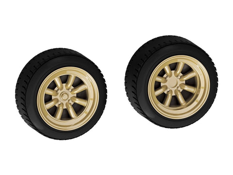 Aoshima Snap Kit Nissan S30 Fairlady Z 1/32, raudonas, custom ratlankiai