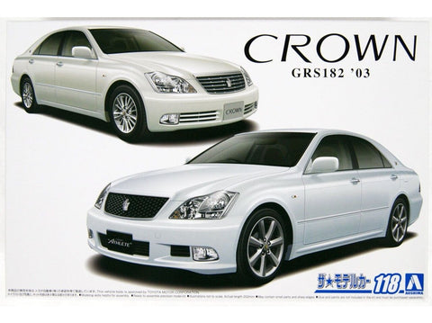 Aoshima Toyota Crown GRS182 (2003) 1/24 plastikinis surinkimo rinkinys