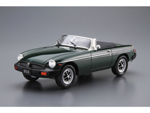 Aoshima MG MGB '74 1/24 plastikinis surenkamas modelis