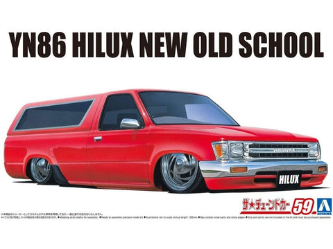 Aoshima Toyota Hilux YN86 '95 Old School 1/24 plastikinis surinkimo rinkinys