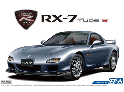 Aoshima Mazda RX-7 FD3S Spirit R Type B 2002 1/24 surenkamas modelis