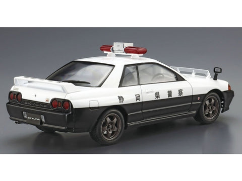 Aoshima Nissan Skyline GT-R BNR32 patrulinis automobilis ’91 1/24 rinkinys