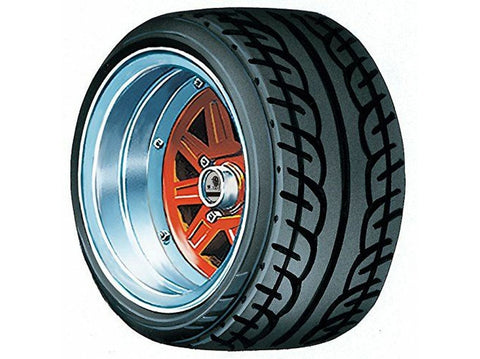 Aoshima Mark III Shallow Rim 14'' ratų komplektas 1:24